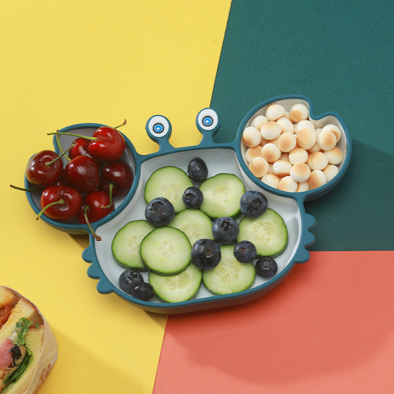Silicone Non Slip Baby Feeding Bowl Plate Set