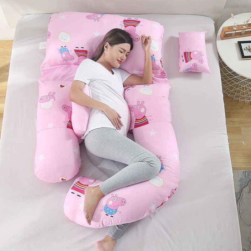 Maternity Pillow Waist Protection Side Sleeper U Type
