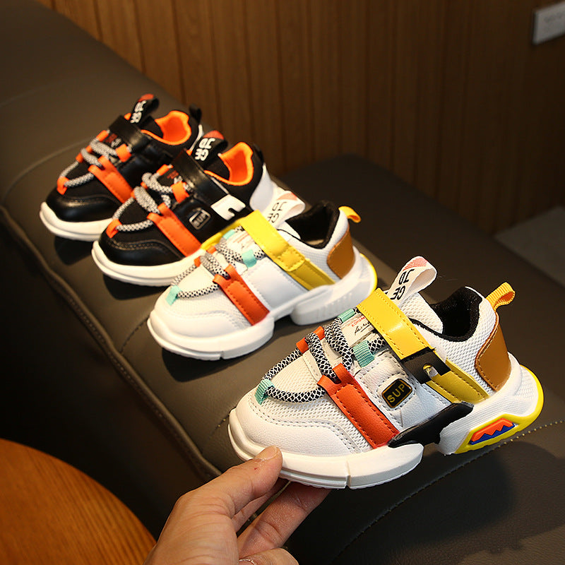 Breathable Mesh Baby Toddler Shoes For Active Use