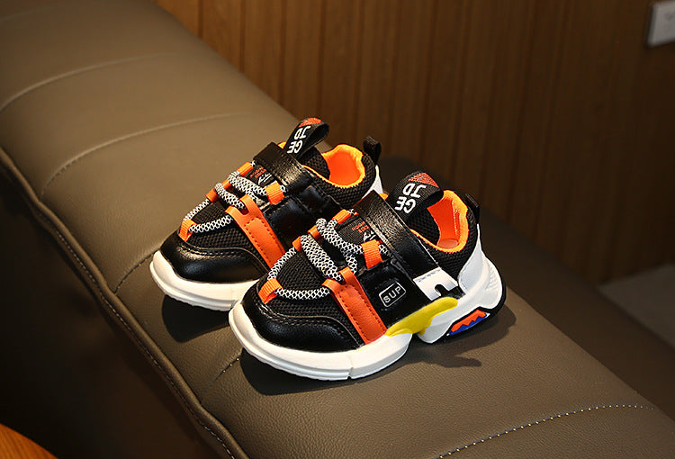 Breathable Mesh Baby Toddler Shoes For Active Use