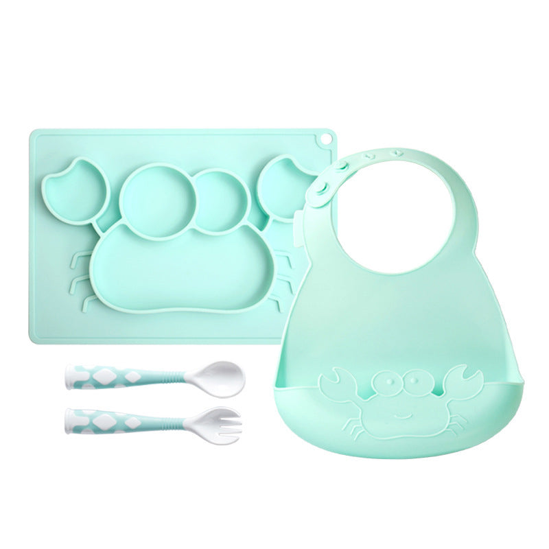 Silicone Baby Feeding Tableware Set