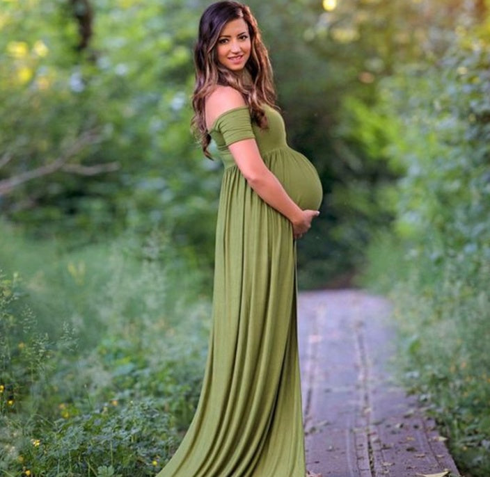 Elegant Maternity Dress For Pregnant Women