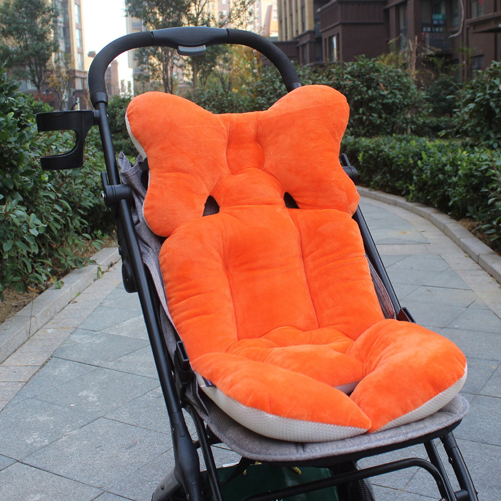 Padded Cotton Baby Stroller Seat Cushion Pad