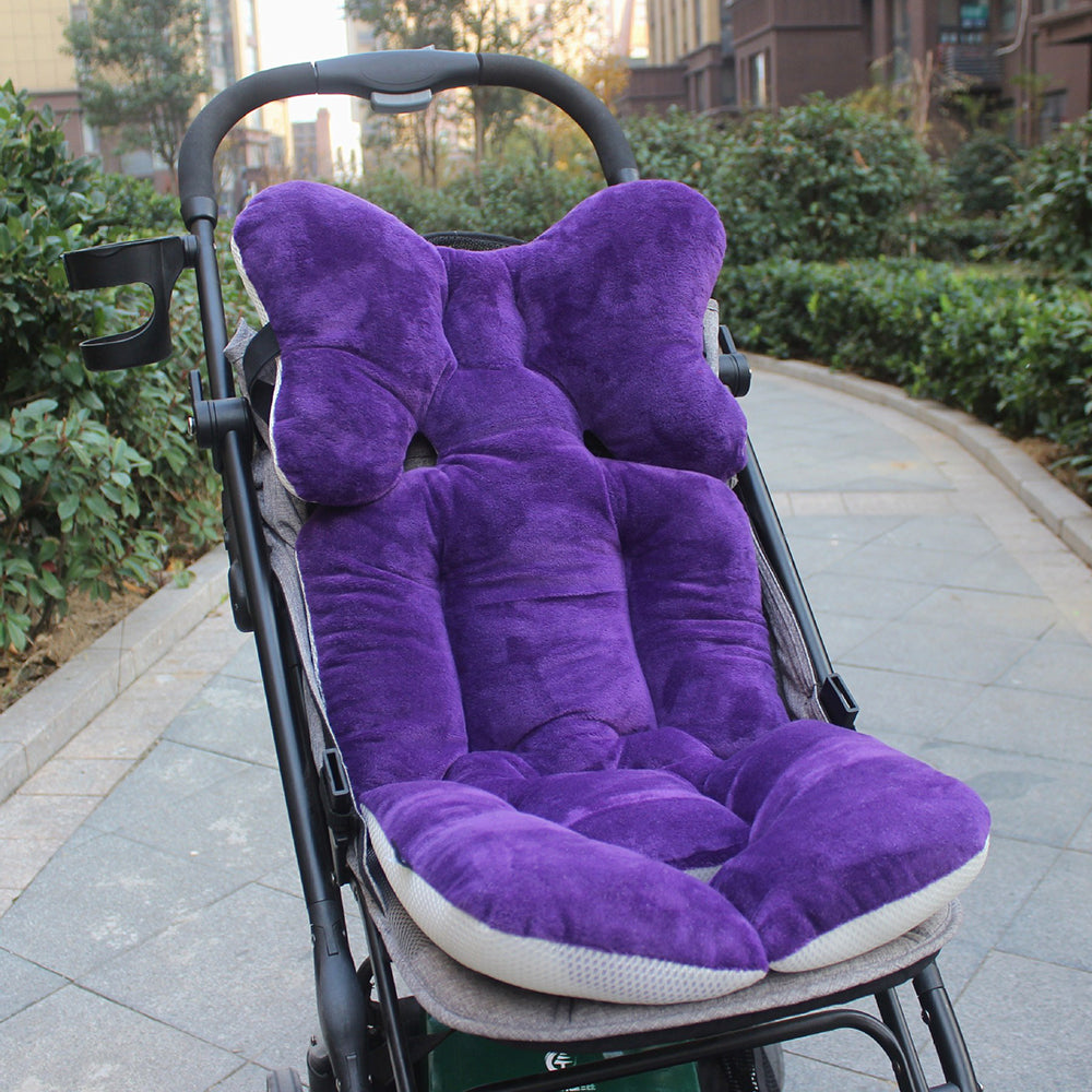 Padded Cotton Baby Stroller Seat Cushion Pad