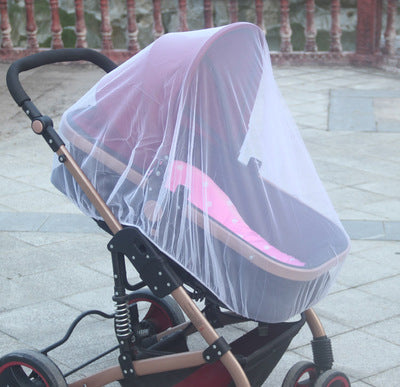 Baby Stroller Full Cover Mosquito Net Dustproof Protector