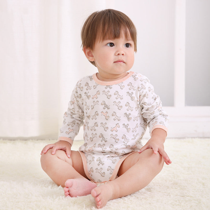 Baby Short Sleeve Romper Newborn Summer Triangle Jumpsuit