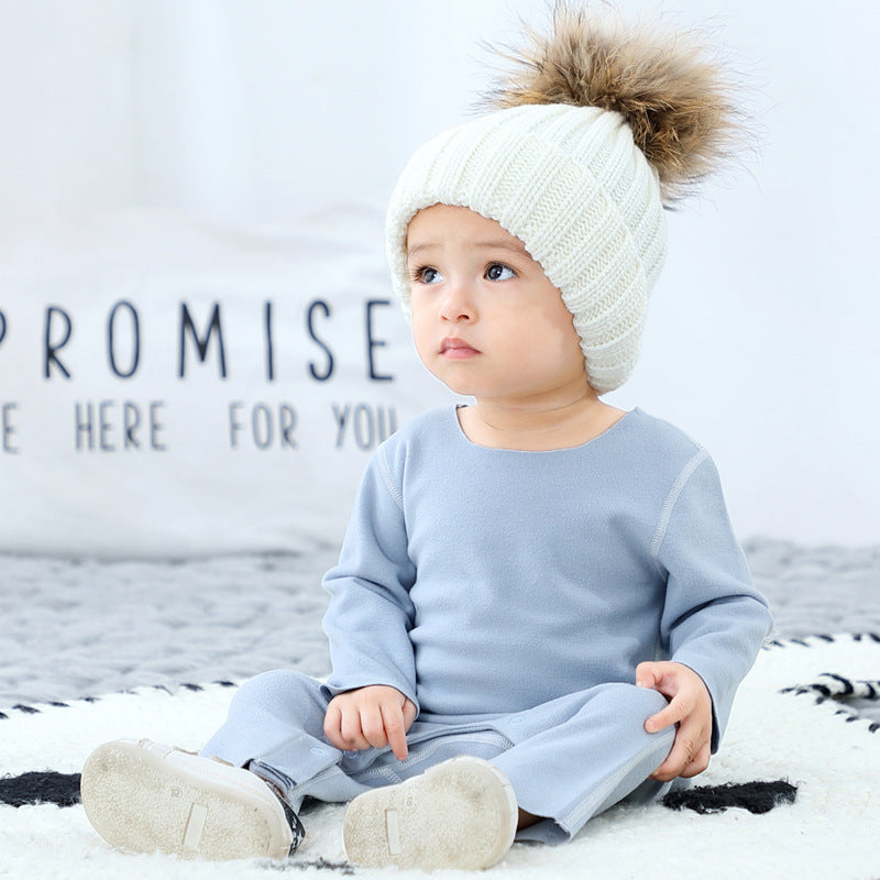 Baby Pajamas Crawling One Piece Clothes Set