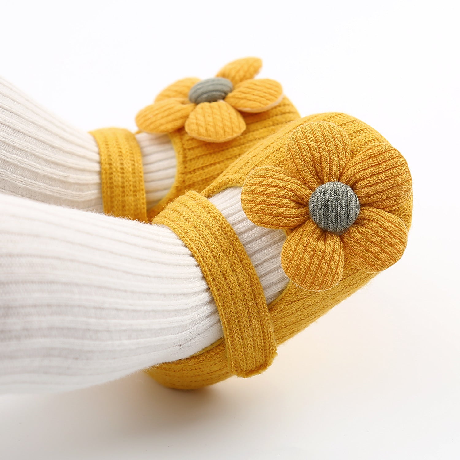 Baby Headband And Toddler Shoes Set