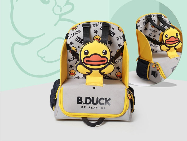 Multifunctional Baby Diaper Backpack Chair Portable Dining Bag
