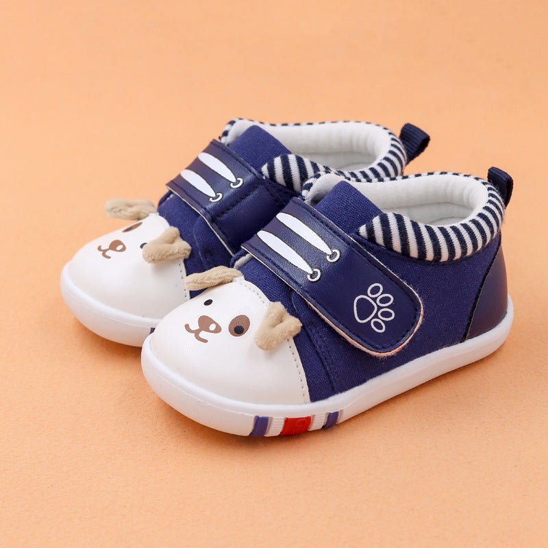 Baby Cartoon Non Slip Toddler Shoes Soft Toe Cap