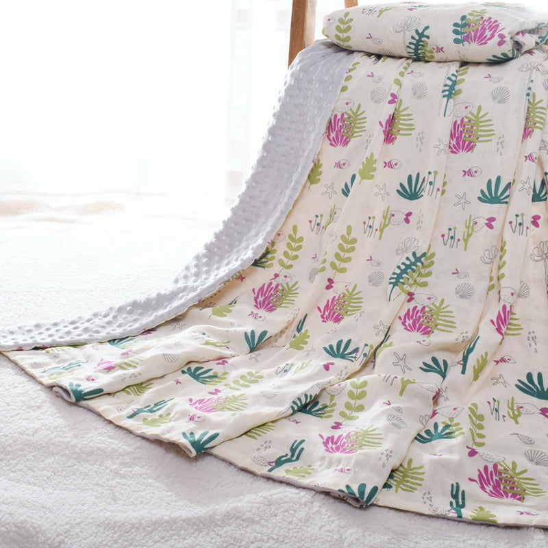 Soft Baby Doudou Blanket Comforter Quilt