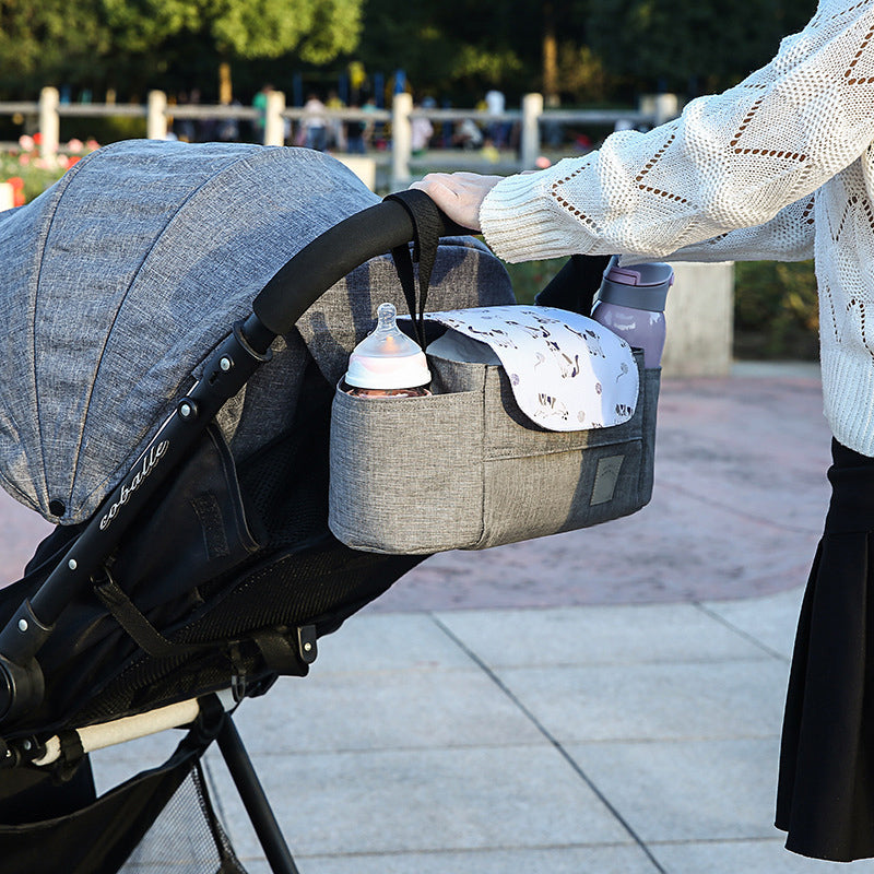 Baby Stroller Organizer Cup Holder Bag Large Capacity