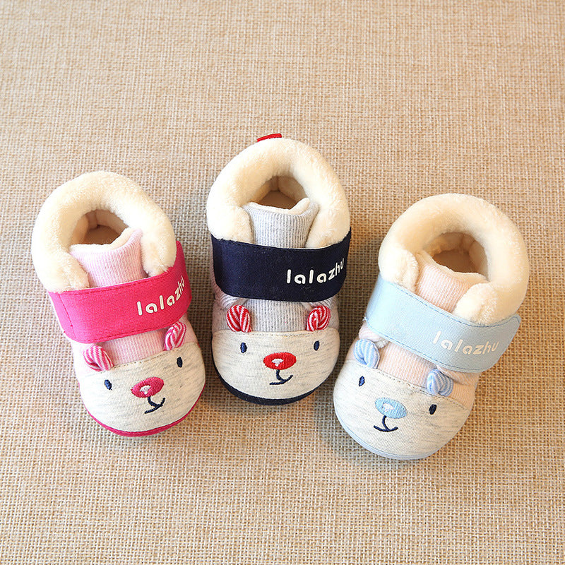 Soft Cotton Baby Shoes Newborn Non Slip Footwear