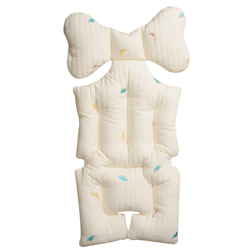 Baby Stroller Seat Cushion Anti Hunchback Support Pad