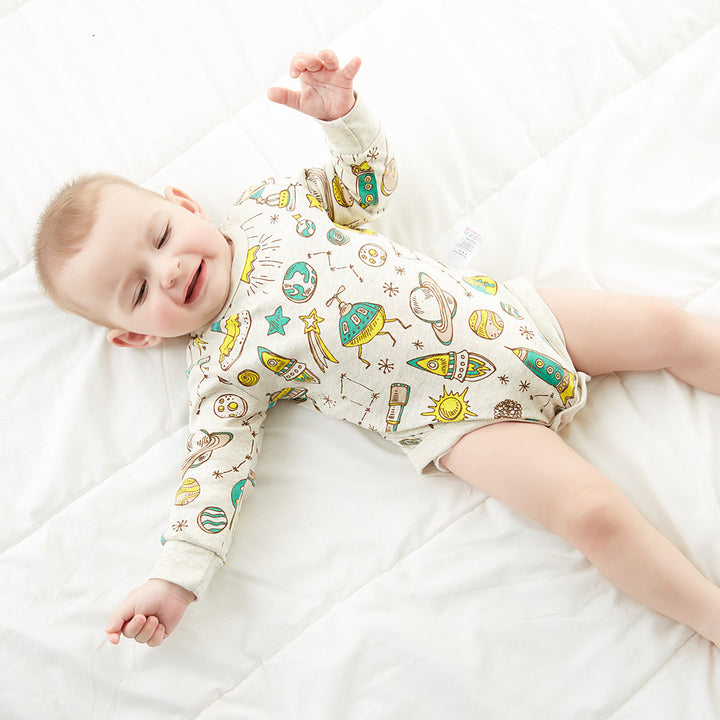 Baby long sleeve triangle Romper