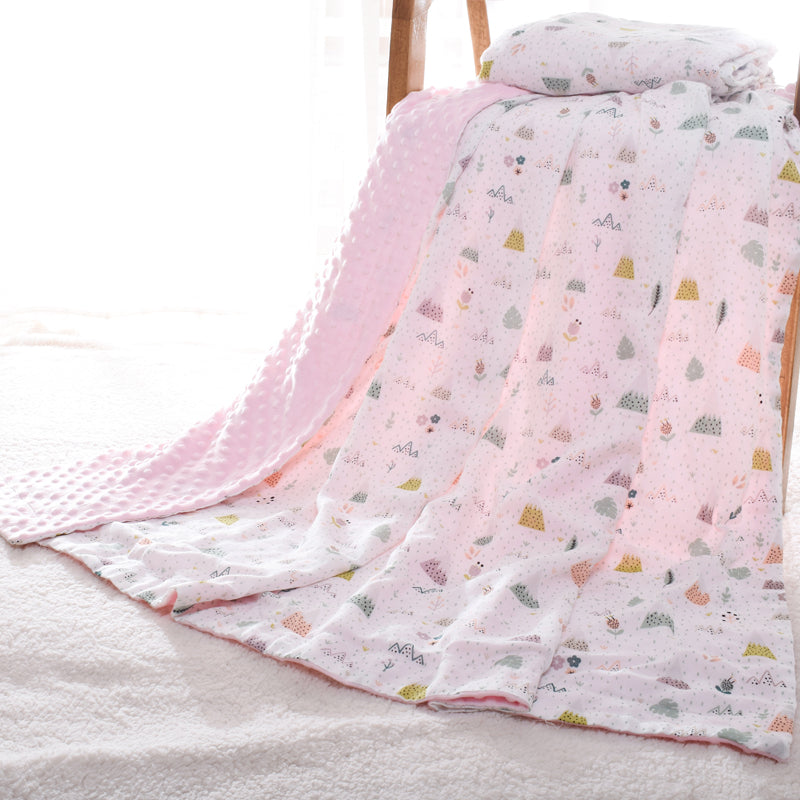 Soft Baby Doudou Blanket Comforter Quilt