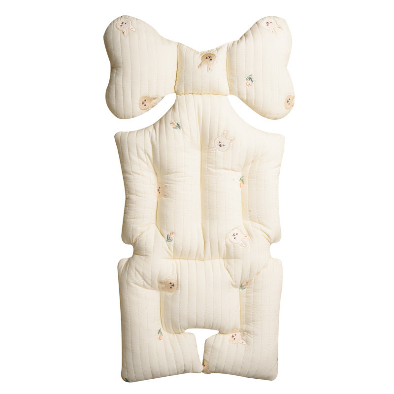 Baby Stroller Seat Cushion Anti Hunchback Support Pad