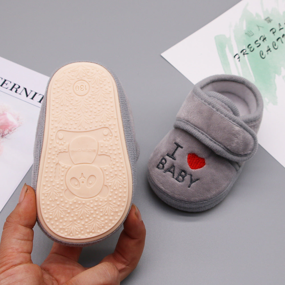 Baby Cow Tendon Shoes Soft Sole Non Slip Footwear