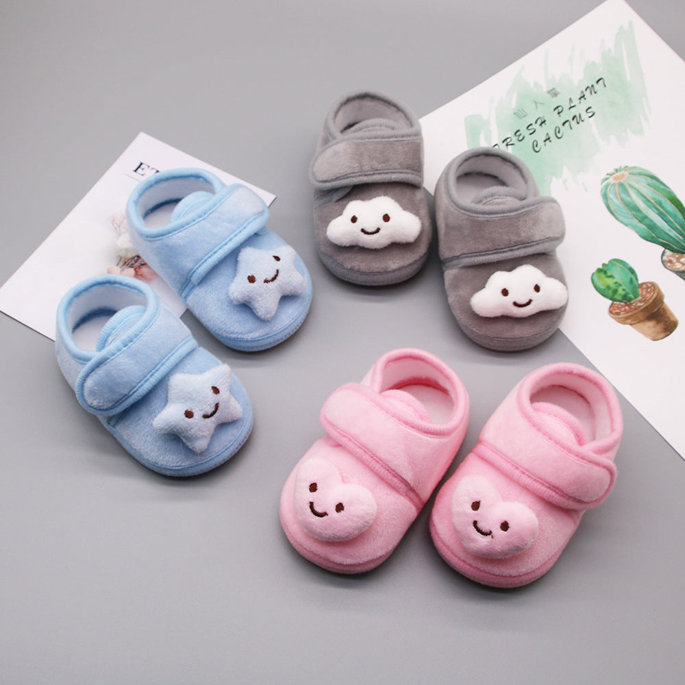 Baby Cow Tendon Shoes Soft Sole Non Slip Footwear