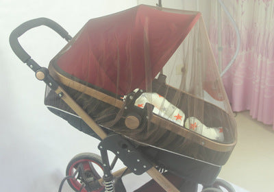 Baby Stroller Full Cover Mosquito Net Dustproof Protector