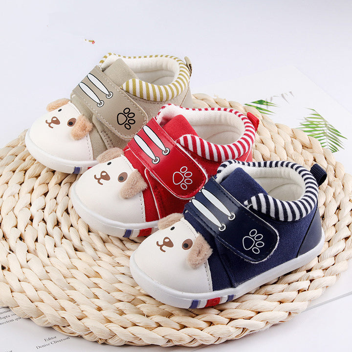 Baby Cartoon Non Slip Toddler Shoes Soft Toe Cap