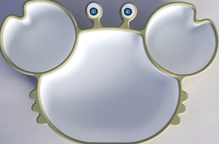Silicone Non Slip Baby Feeding Bowl Plate Set
