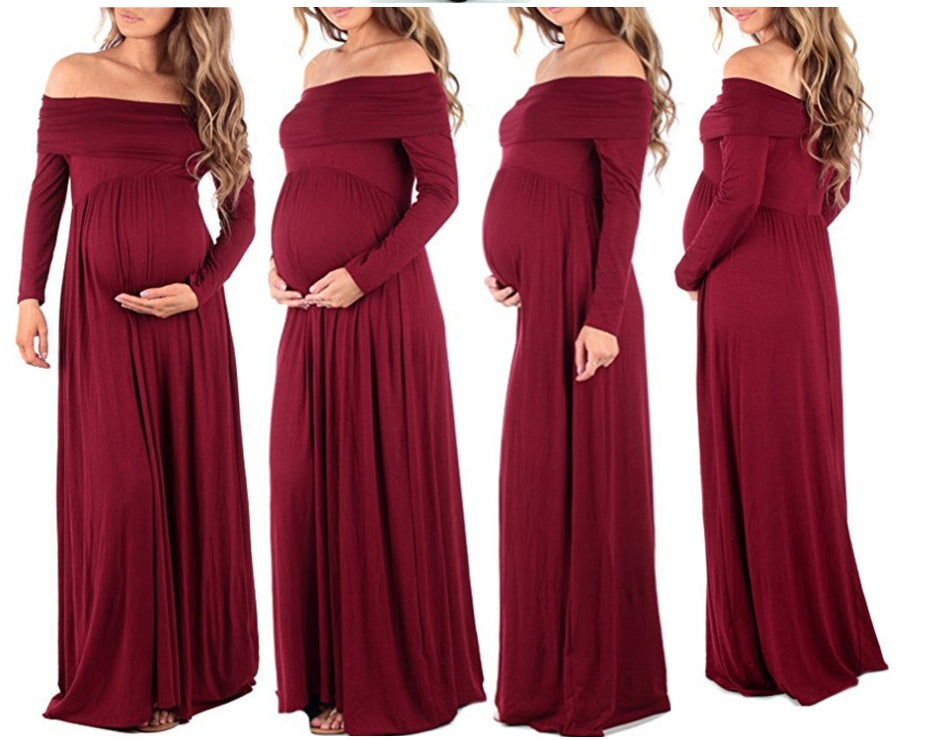 Elegant Maternity Dress For Pregnant Women