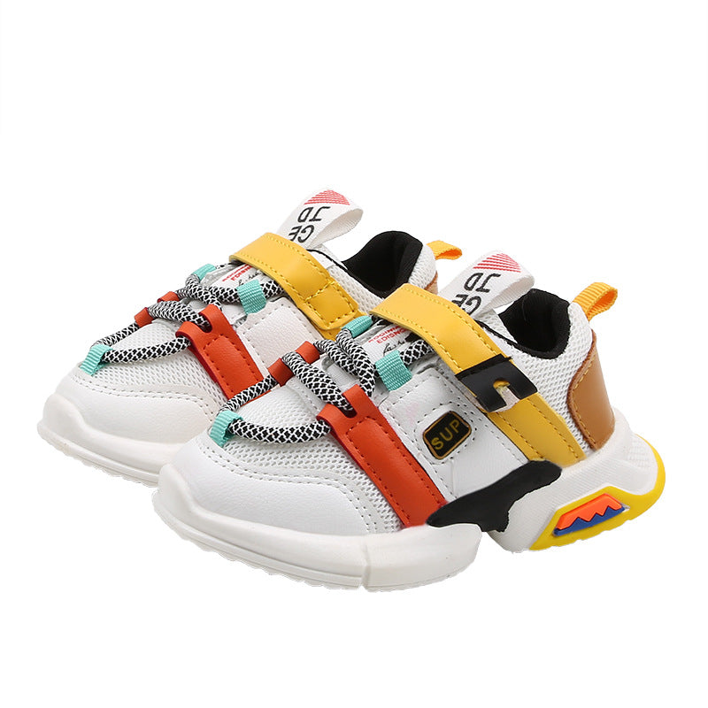 Breathable Mesh Baby Toddler Shoes For Active Use