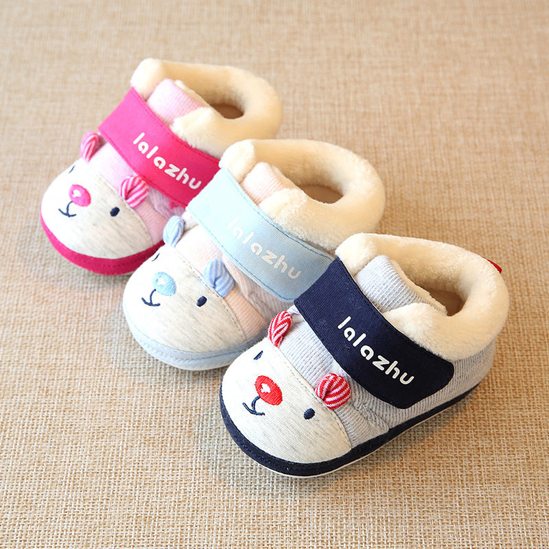 Soft Cotton Baby Shoes Newborn Non Slip Footwear