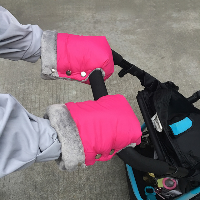 Baby Stroller Warm Hand Gloves Cover Muff