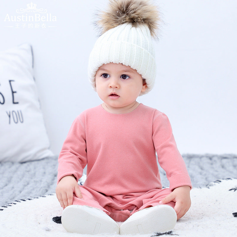 Baby Pajamas Crawling One Piece Clothes Set