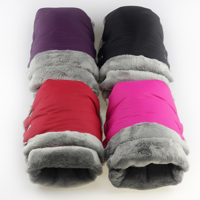 Baby Stroller Warm Hand Gloves Cover Muff