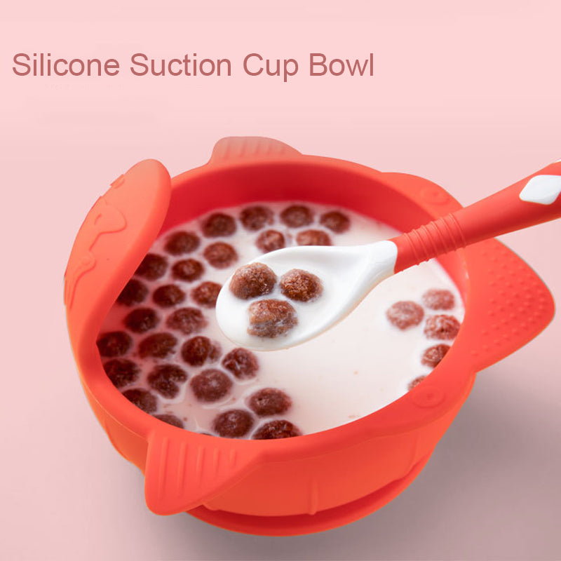 Silicone Baby Feeding Tableware Set
