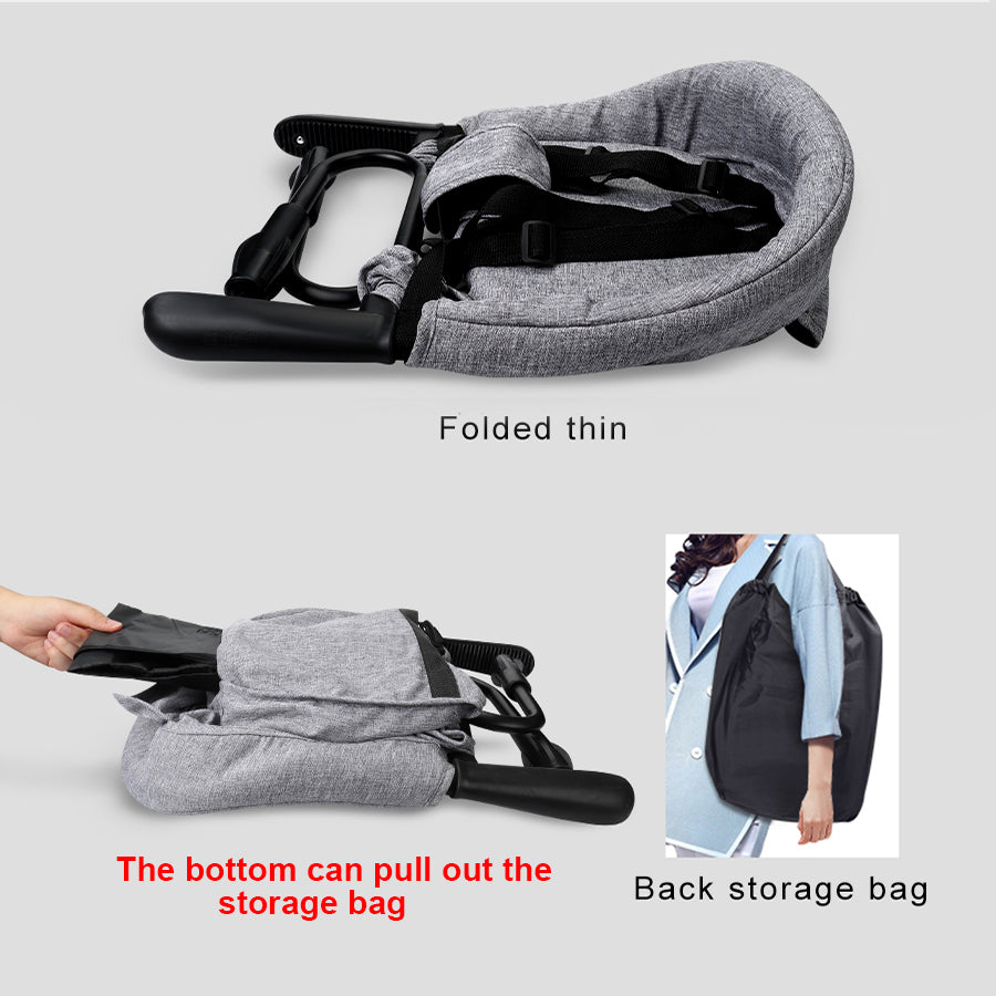 Portable Baby High Chair Cover With Safety Belt
