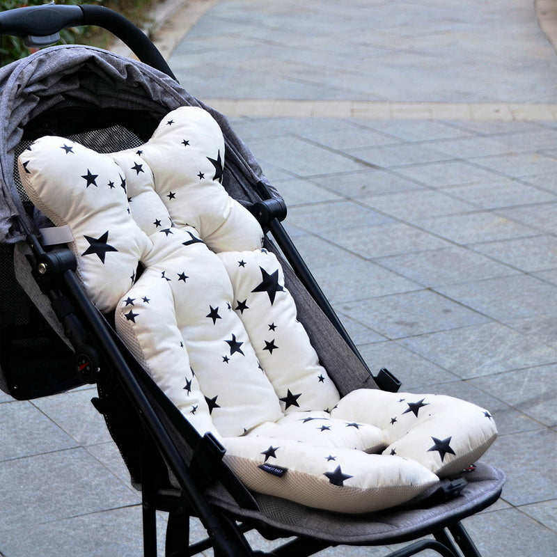 Padded Cotton Baby Stroller Seat Cushion Pad