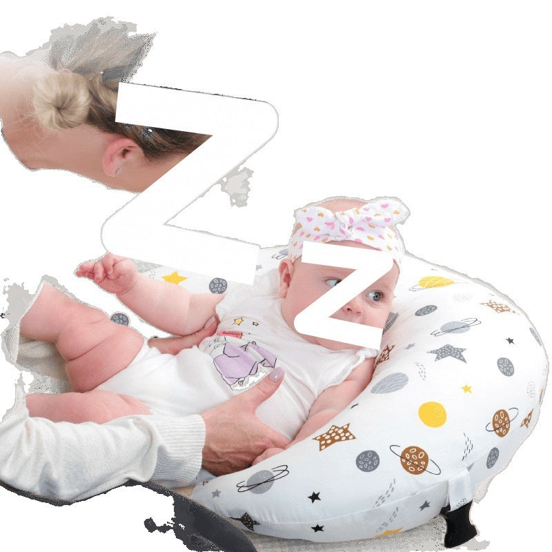 Baby Feeding Pillow Simple Printed Pregnancy Support Pillow