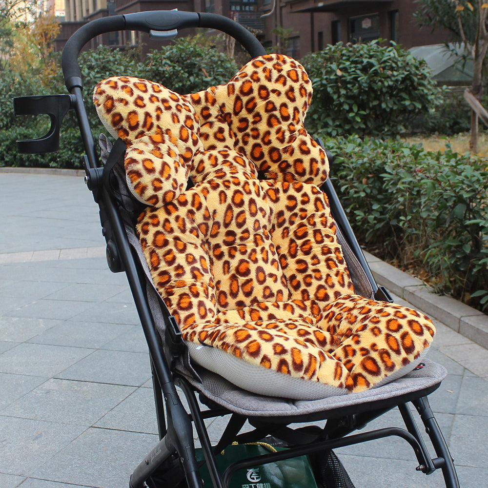 Padded Cotton Baby Stroller Seat Cushion Pad