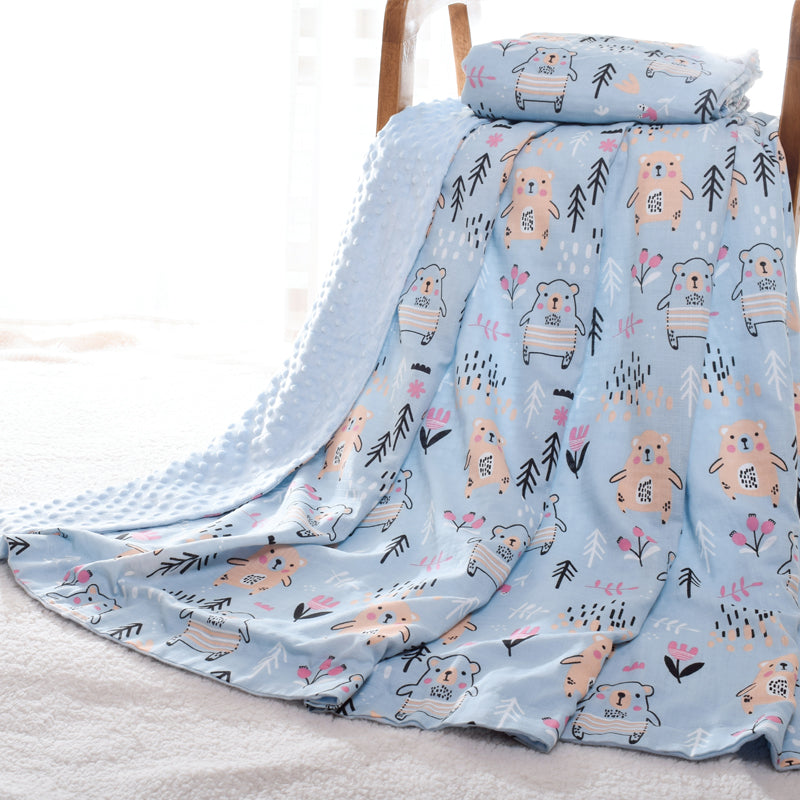 Soft Baby Doudou Blanket Comforter Quilt