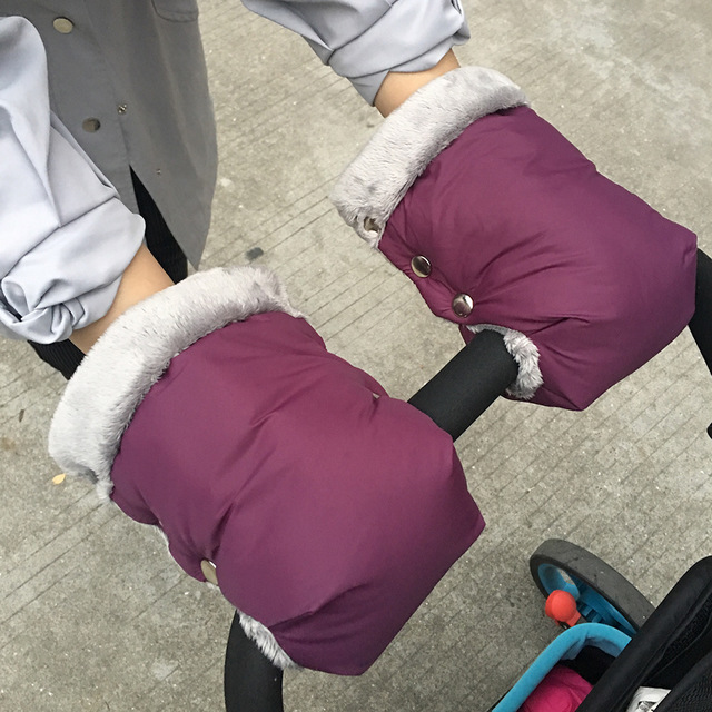 Baby Stroller Warm Hand Gloves Cover Muff