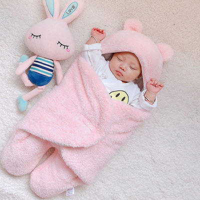 Thick Newborn Baby Swaddle Wrap Sleeping Bag