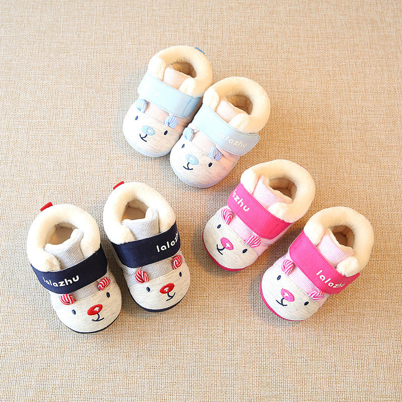 Soft Cotton Baby Shoes Newborn Non Slip Footwear