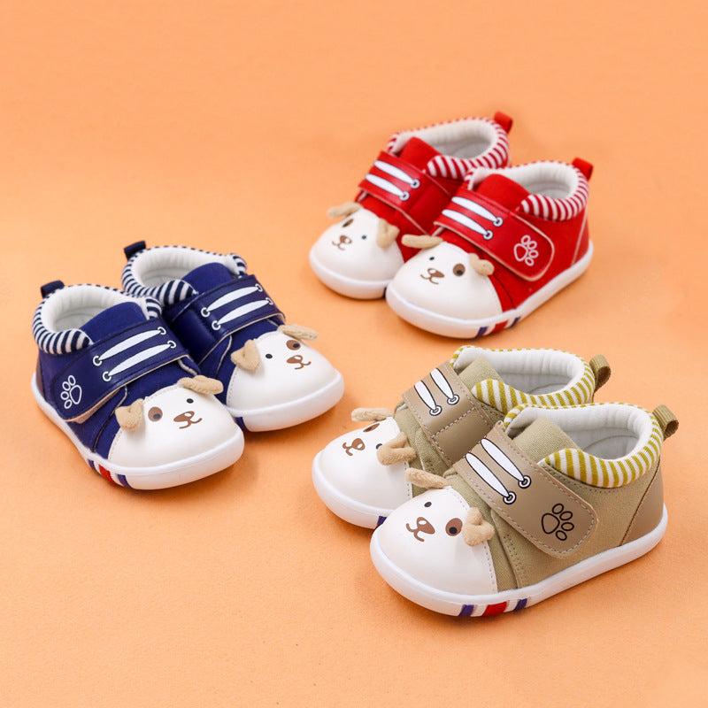 Baby Cartoon Non Slip Toddler Shoes Soft Toe Cap