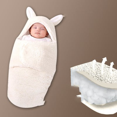 Thick Newborn Baby Swaddle Wrap Sleeping Bag