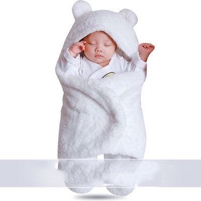 Thick Newborn Baby Swaddle Wrap Sleeping Bag