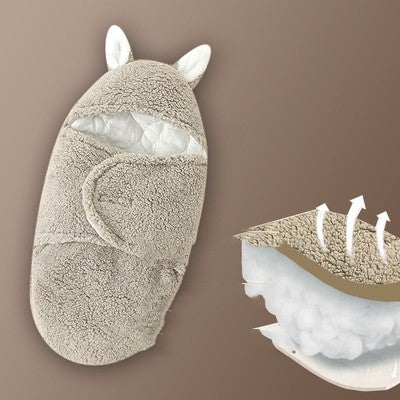 Thick Newborn Baby Swaddle Wrap Sleeping Bag