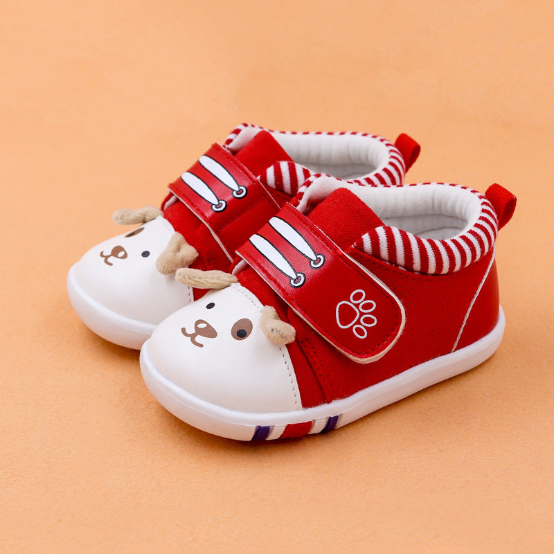 Baby Cartoon Non Slip Toddler Shoes Soft Toe Cap