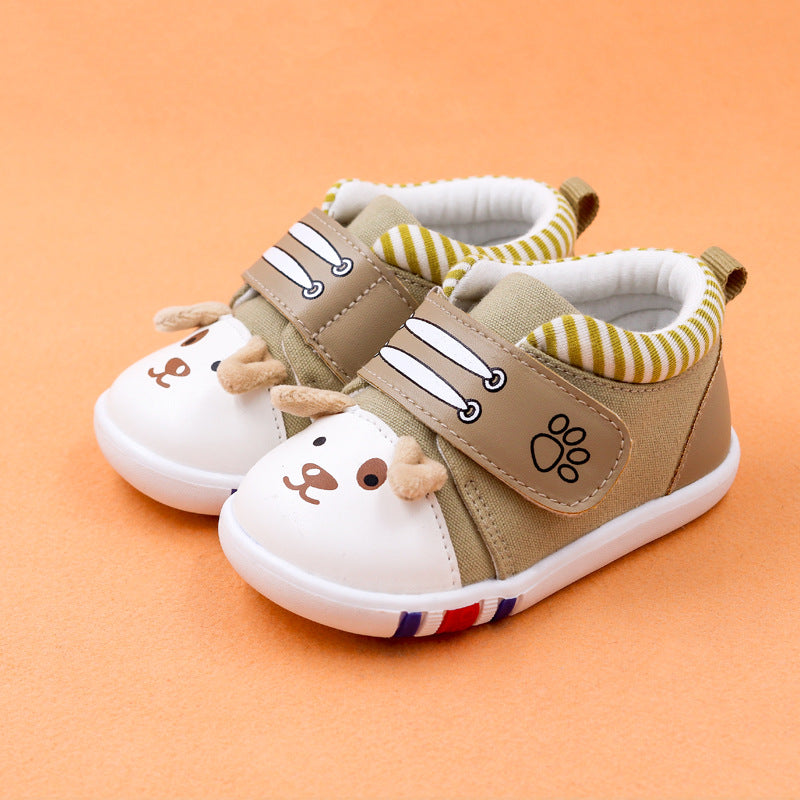 Baby Cartoon Non Slip Toddler Shoes Soft Toe Cap