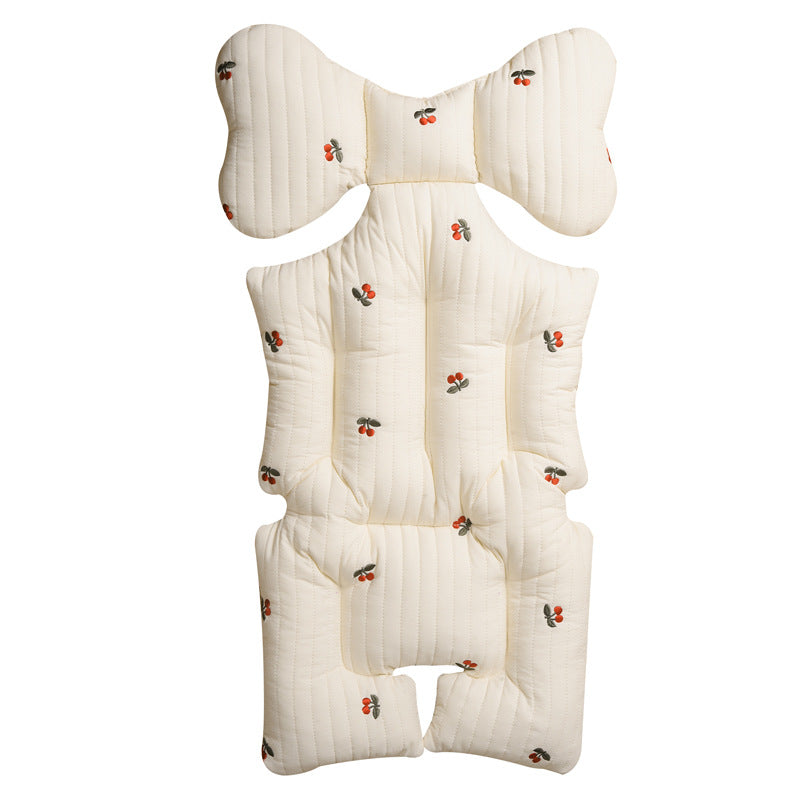 Baby Stroller Seat Cushion Anti Hunchback Support Pad