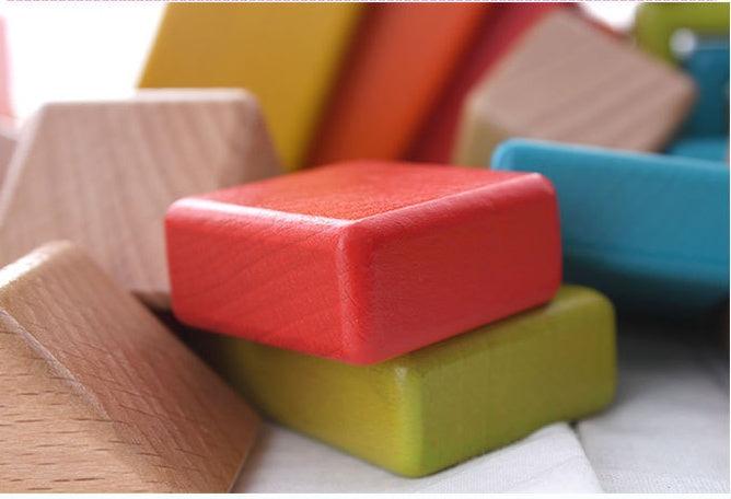 Rainbow Building Blocks Baby Educational Creative Toy