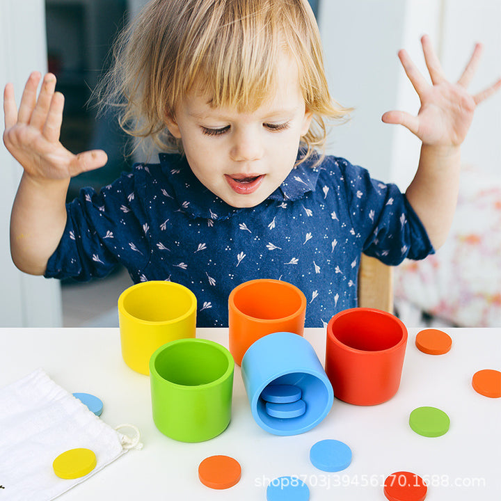 Color Sorting Cup Baby Early Education Toy